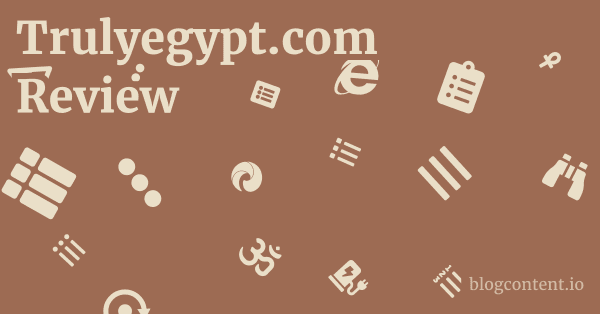 Trulyegypt.com Review 1 by Partners