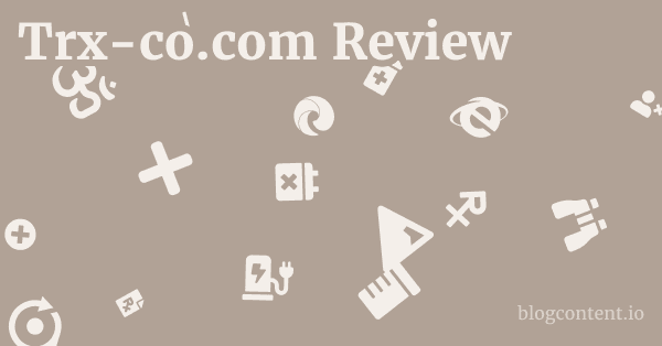 Trx-co.com Review 1 by Partners