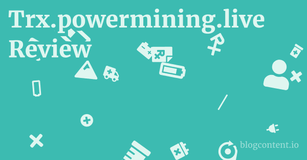Trx.powermining.live Review 1 by Partners