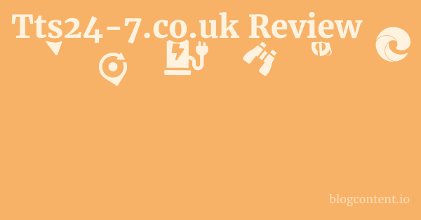 Tts24-7.co.uk Review 1 by Partners