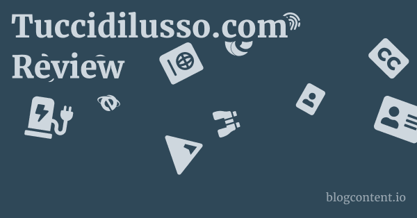 Tuccidilusso.com Review 1 by Partners