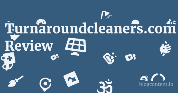 Turnaroundcleaners.com Review 1 by Partners