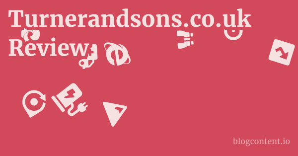Turnerandsons.co.uk Review 1 by Partners