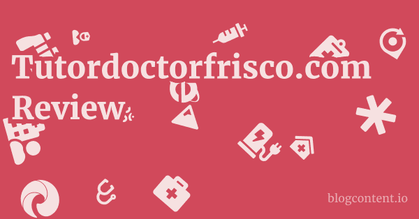 Tutordoctorfrisco.com Review 1 by Partners