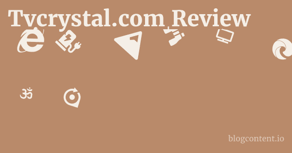 Tvcrystal.com Review 1 by Partners