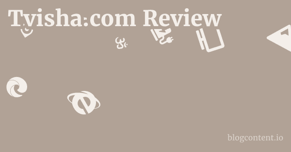 Tvisha.com Review 1 by Partners