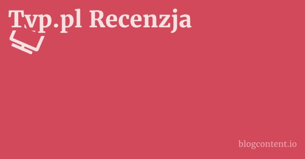Tvp.pl Recenzja 1 by Partners