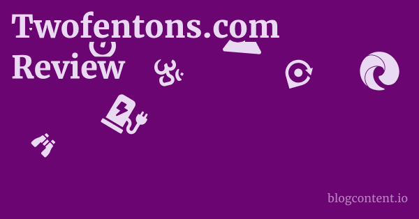 Twofentons.com Review 1 by Partners