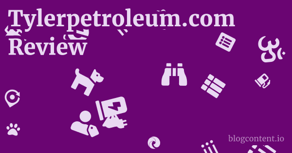 Tylerpetroleum.com Review 1 by Partners