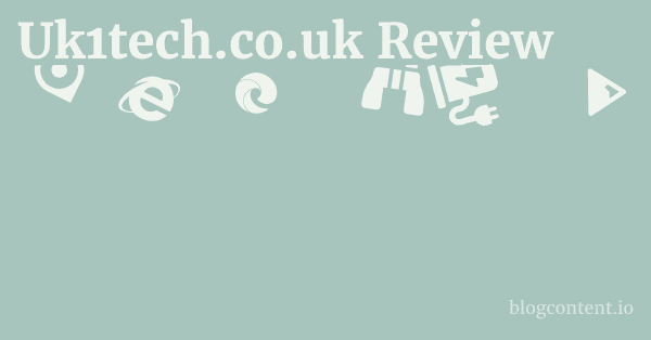 Uk1tech.co.uk Review 1 by Partners