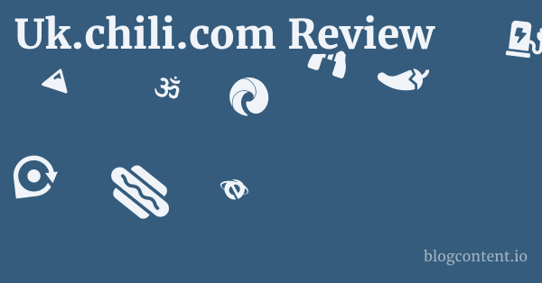 Uk.chili.com Review 1 by Partners