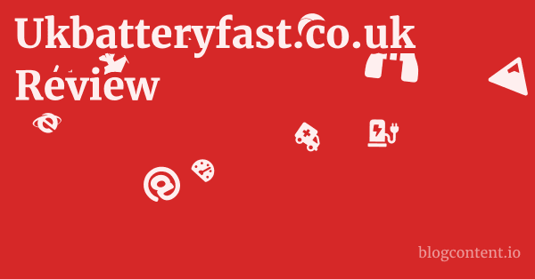 Ukbatteryfast.co.uk Review 1 by Partners