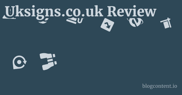 Uksigns.co.uk Review 1 by Partners