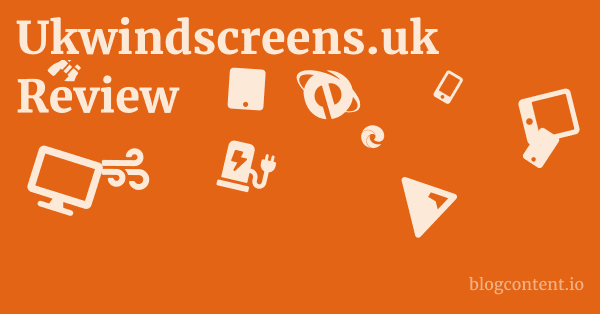 Ukwindscreens.uk Review 1 by Partners