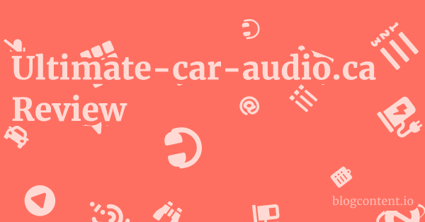 Ultimate-car-audio.ca Review 1 by Partners