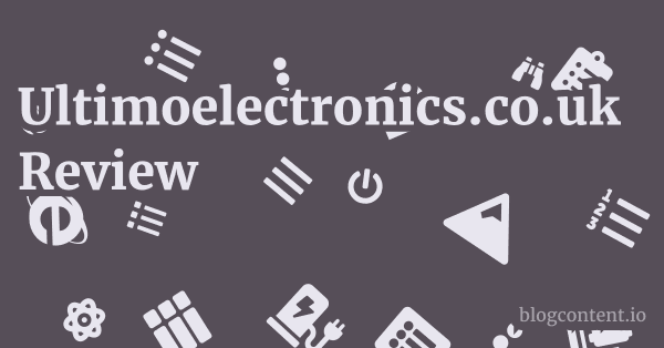 Ultimoelectronics.co.uk Review 1 by Partners