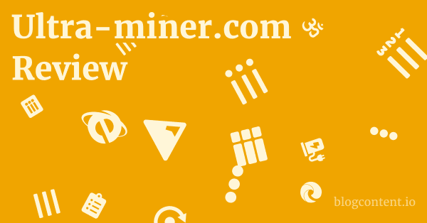Ultra-miner.com Review 1 by Partners