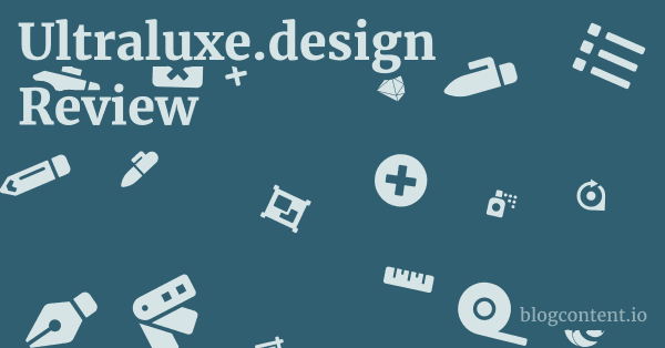 Ultraluxe.design Review 1 by Partners