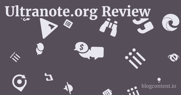 Ultranote.org Review 1 by Partners