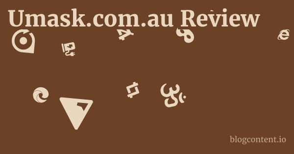 Umask.com.au Review 1 by Partners
