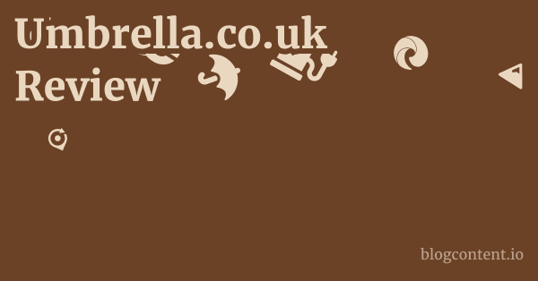Umbrella.co.uk Review 1 by Partners