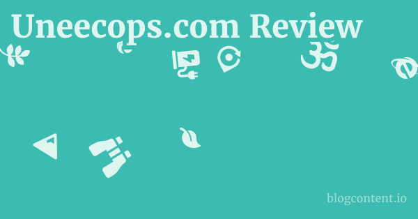 Uneecops.com Review 1 by Partners