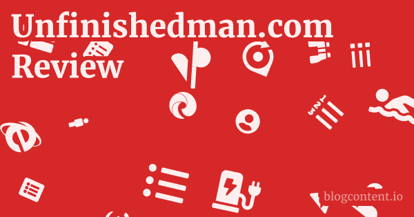 Unfinishedman.com Review 1 by Partners