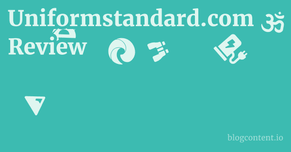 Uniformstandard.com Review 1 by Partners