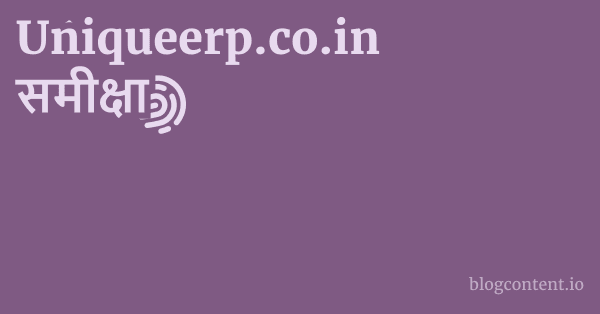 Uniqueerp.co.in समीक्षा 1 by Partners