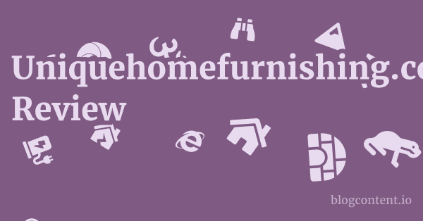 Uniquehomefurnishing.co.uk Review 1 by Partners