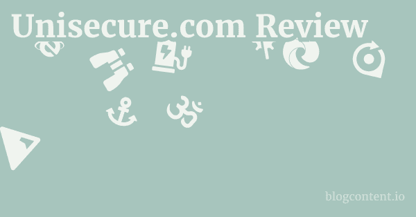 Unisecure.com Review 1 by Partners