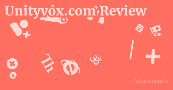 Unityvox.com Review 1 by Partners