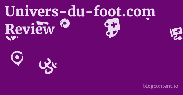 Univers-du-foot.com Review 1 by Partners