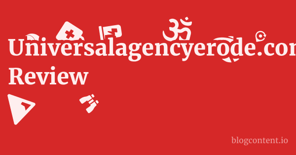 Universalagencyerode.com Review 1 by Partners