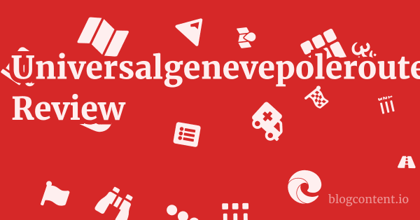 Universalgenevepolerouter.com Review 1 by Partners