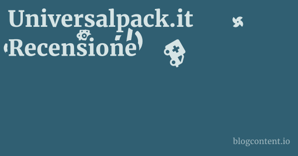Universalpack.it Recensione 1 by Partners