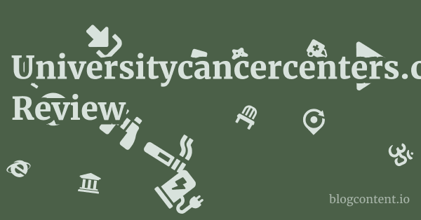 Universitycancercenters.com Review 1 by Partners