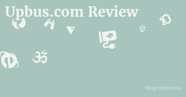 Upbus.com Review 1 by Partners