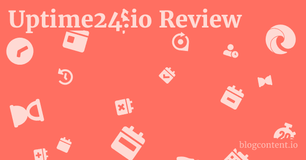 Uptime24.io Review 1 by Partners