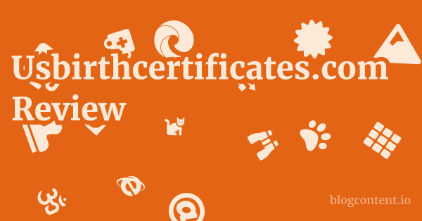Usbirthcertificates.com Review 1 by Partners