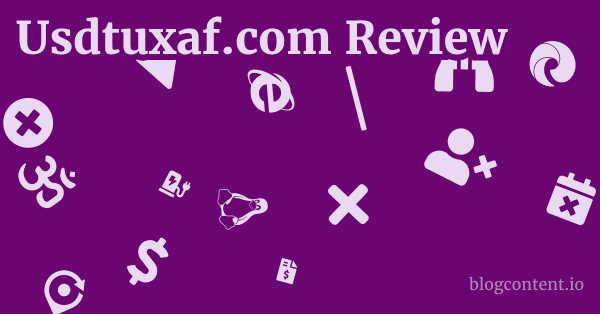 Usdtuxaf.com Review 1 by Partners