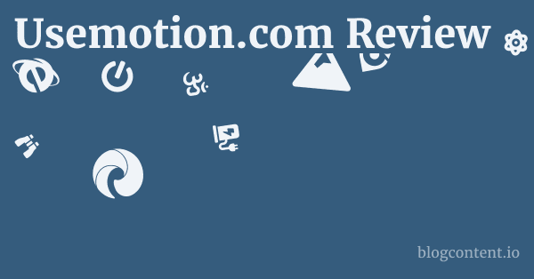 Usemotion.com Review 1 by Partners