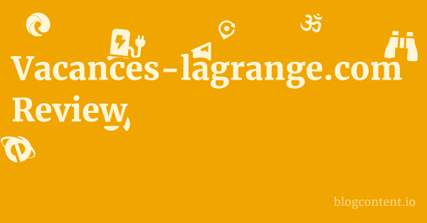 Vacances-lagrange.com Review 1 by Partners