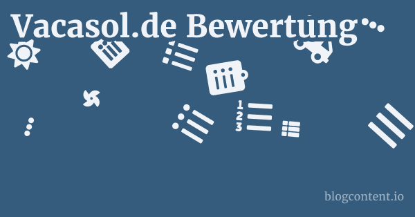 Vacasol.de Bewertung 1 by Partners