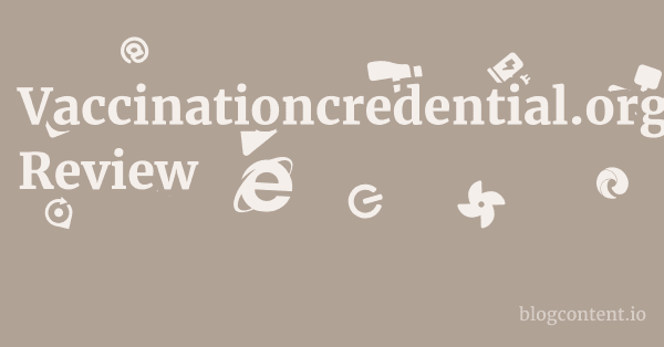 Vaccinationcredential.org Review 1 by Partners