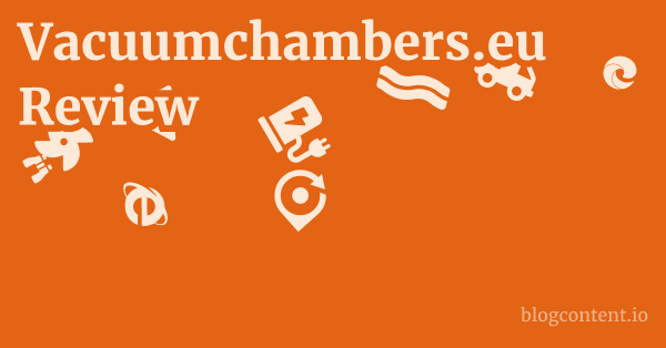 Vacuumchambers.eu Review 1 by Partners