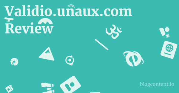 Validio.unaux.com Review 1 by Partners