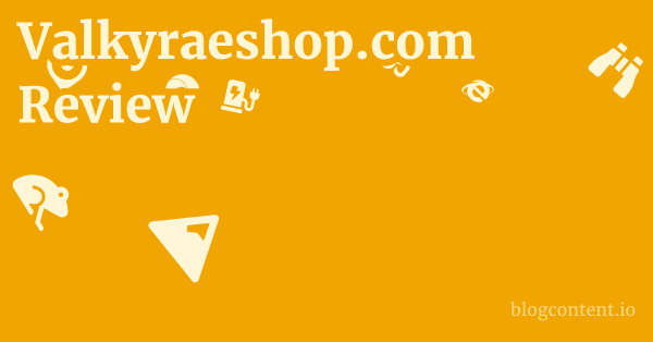 Valkyraeshop.com Review 1 by Partners