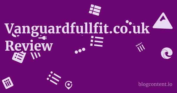Vanguardfullfit.co.uk Review 1 by Partners
