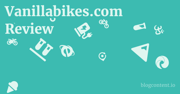 Vanillabikes.com Review 1 by Partners